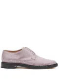 Maison Margiela Tabi rhinestone-embellished Derby shoes - Pink