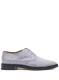 Maison Margiela Tabi rhinestone-embellished Derby shoes - Purple