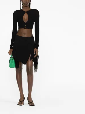 Versace Asymmetric & Draped Skirts for Women - Shop on FARFETCH