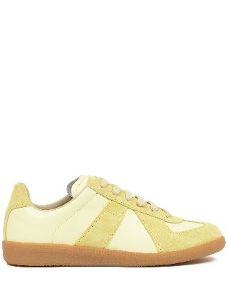 Maison Margiela Replica low-top Leather Sneakers - Farfetch