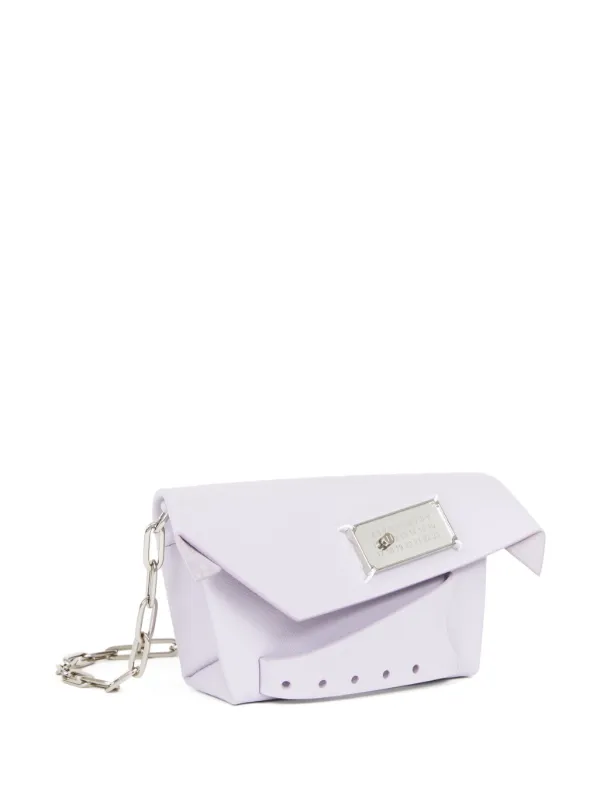 Maison Margiela Snatched Classique クラッチバッグ M | パープル