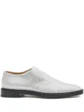 Maison Margiela Tabi rhinestone-embellished Derby shoes - Silver