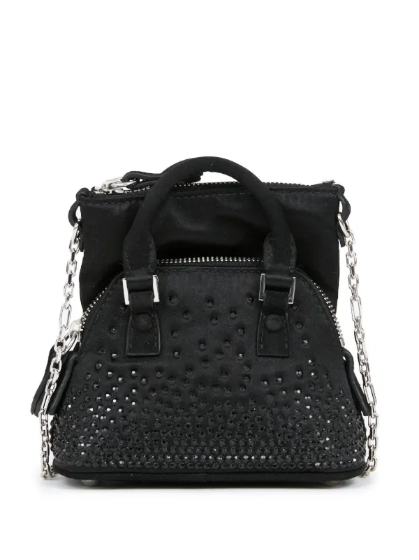 ブラック ベビー 5AC Cinema Inferno バッグ Maison Margiela 5AC Cinema Inferno Baby ショルダーバッグ