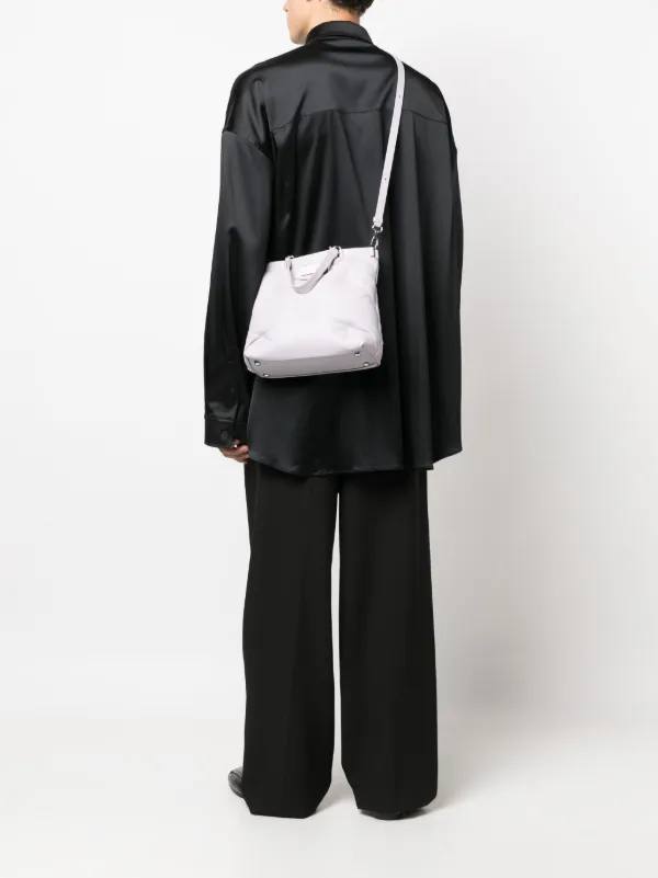 Maison Margiela Small Glam Slam Tote Bag | Purple | FARFETCH