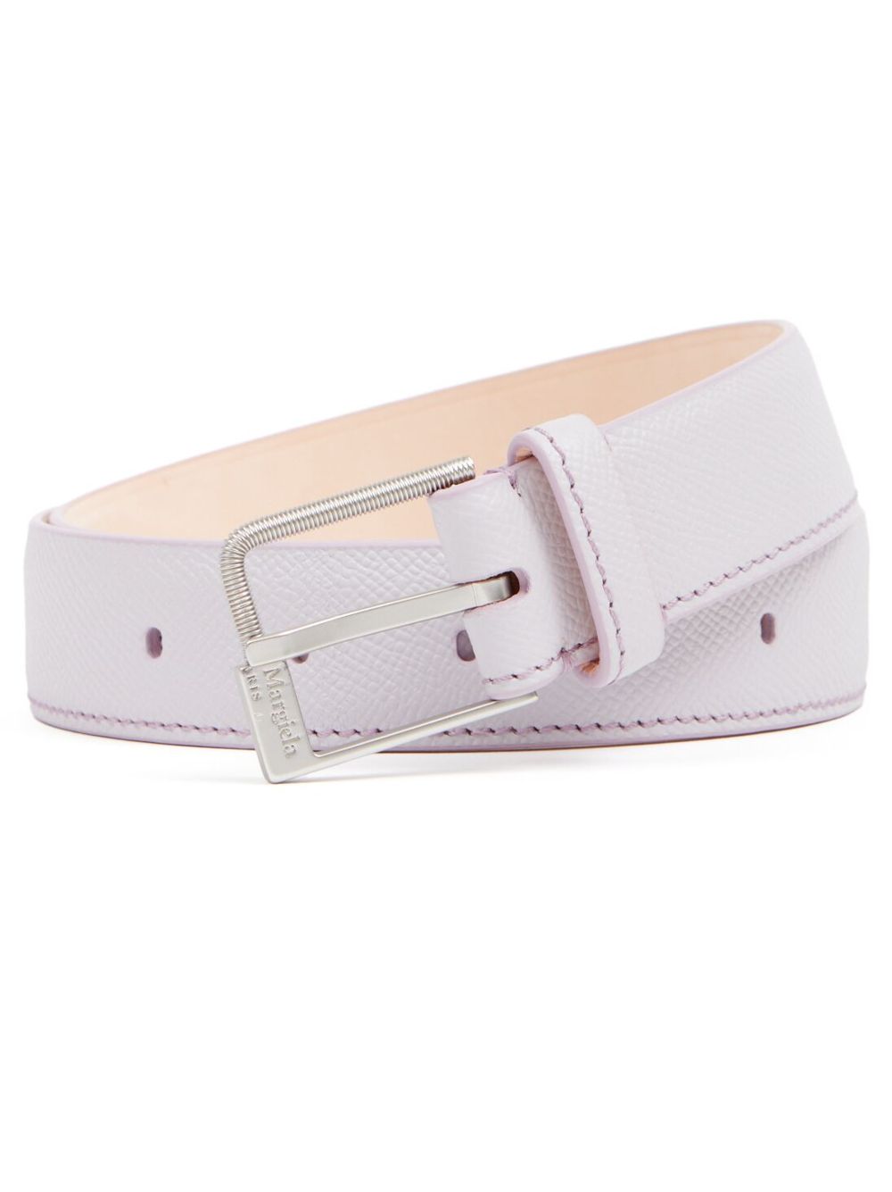 Maison Margiela logo-engraved Leather Belt - Farfetch