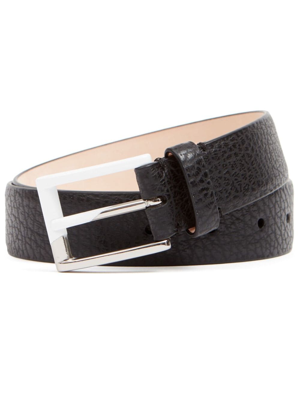 Maison Margiela grained-texture Leather Belt - Farfetch