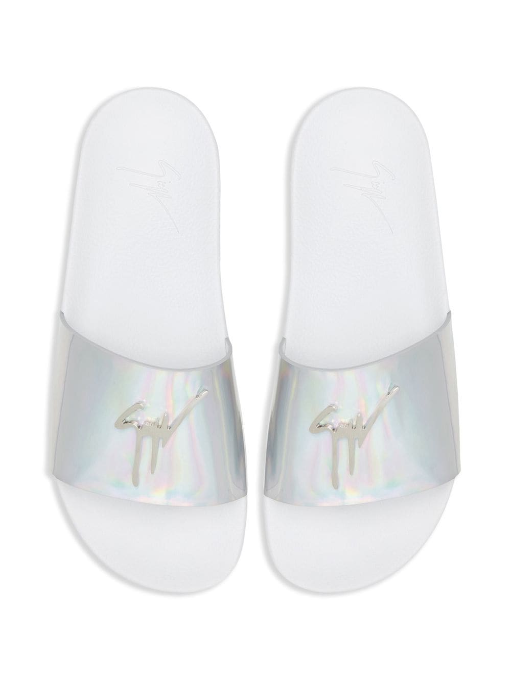 Louis Vuitton Iridescent Prism Monogram Black Waterfront Mule Slides