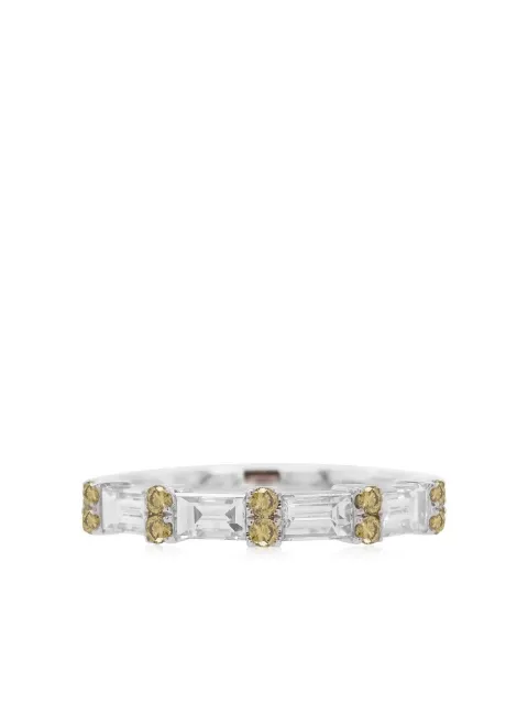 HYT Jewelry 18kt white gold diamond band ring