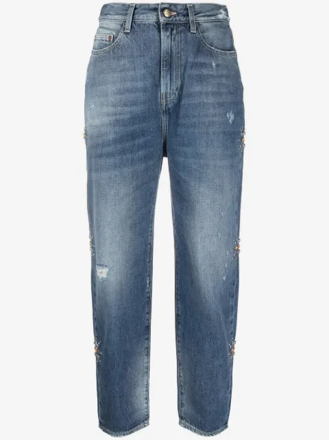 Washington Dee Cee high-waisted cropped jeans