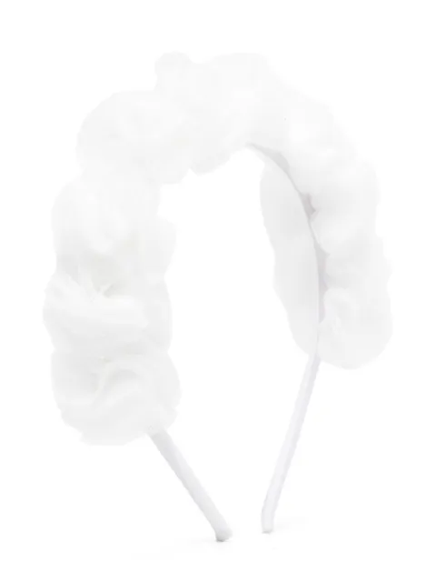 Il Gufo ruffle-detail head band 