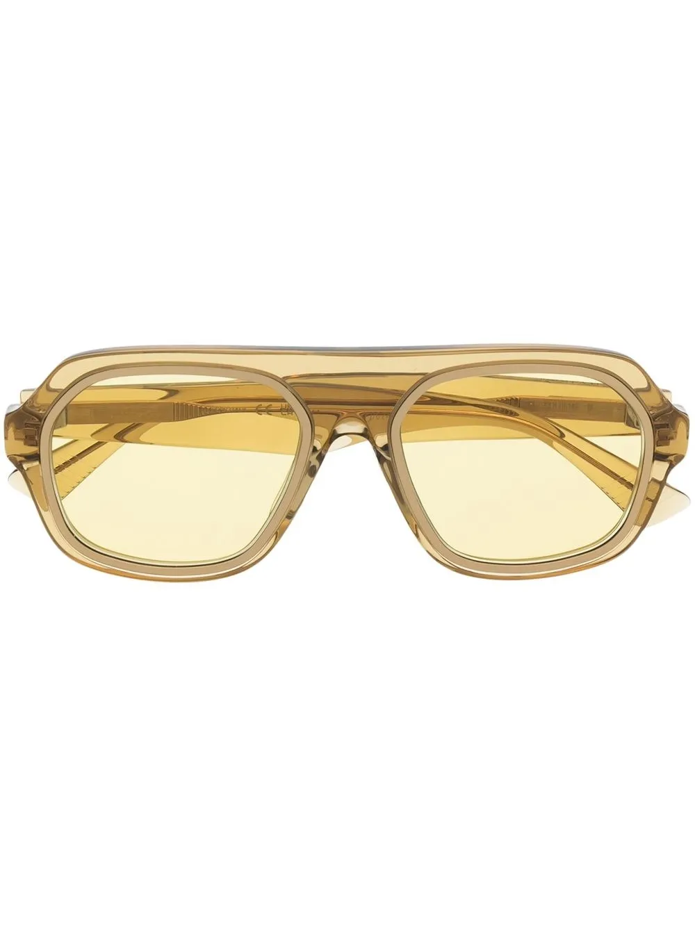 Bottega Eyewear Oversized ovalframe Sunglasses Farfetch
