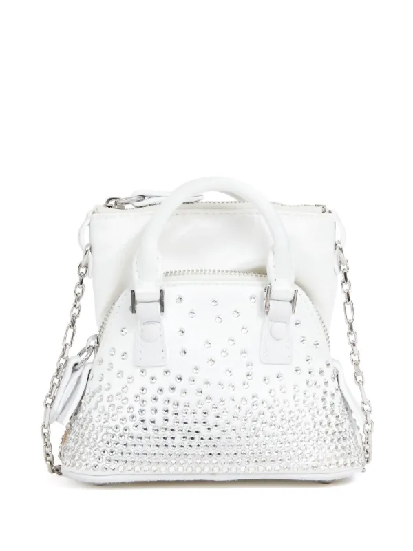 Maison Margiela 5AC Cinema Inferno Baby Cross Body Bag | White 