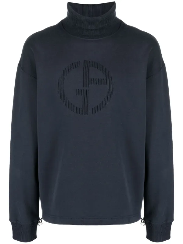 Giorgio Armani タートルネック セーター | ブルー | FARFETCH JP