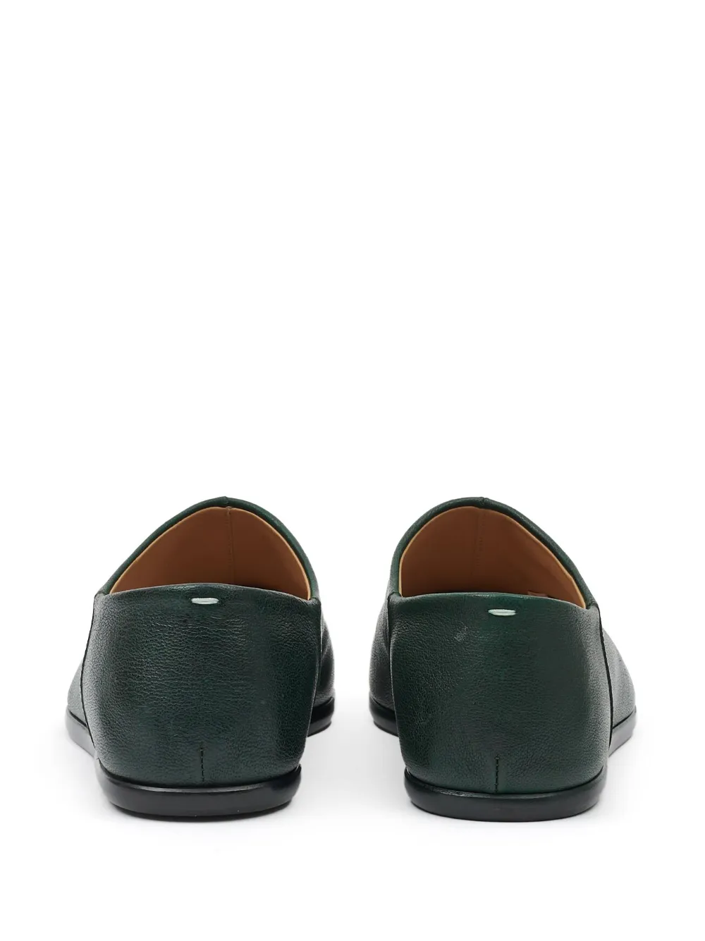 Maison Margiela Tabi Leather Babouche Shoes - Farfetch