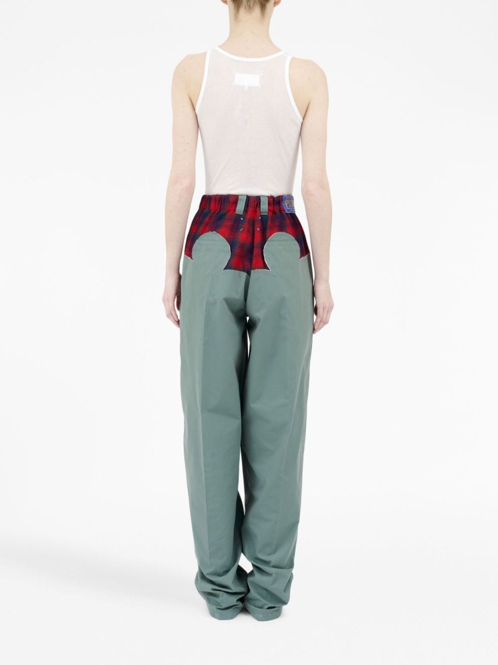 Maison Margiela x Pendleton plaid-check Panel Trousers - Farfetch