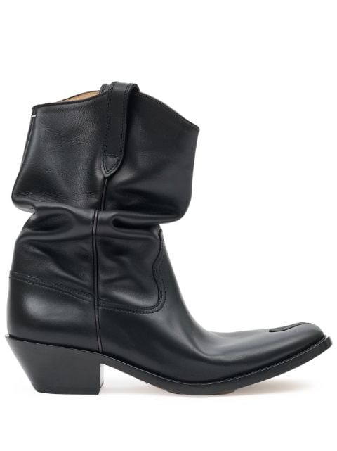 Maison Margiela Tabi-toe leather boots