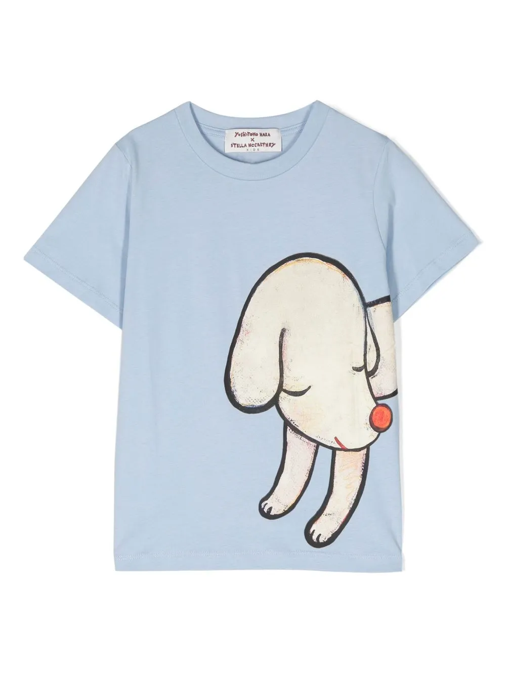 

Stella McCartney Kids playera con estampado gráfico - Azul