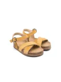 Bonpoint crossover-strap sandals - Brown