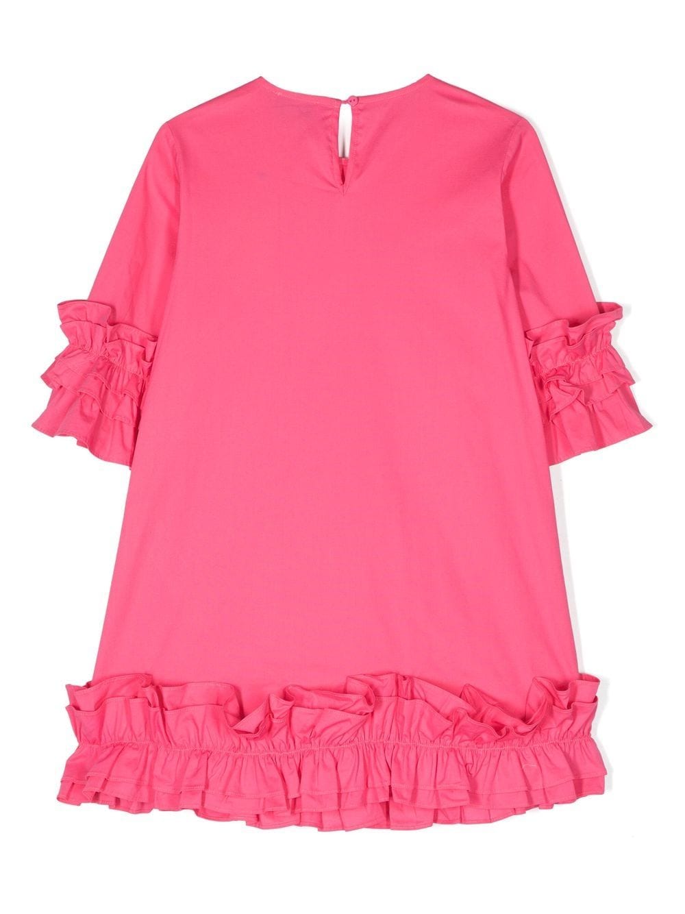 TWINSET Kids Jurk met ruches - Roze