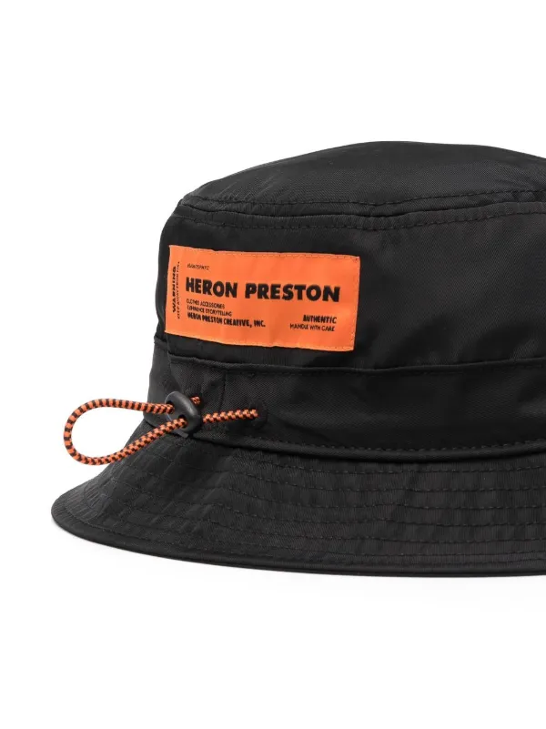 Heron Preston HPNY logo-patch Bucket Hat - Farfetch