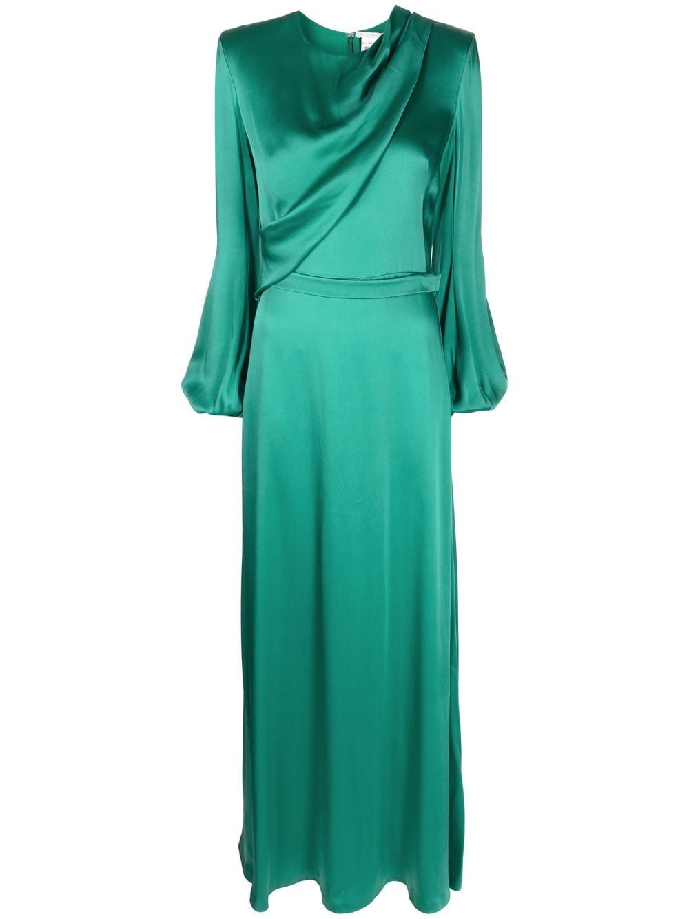 Stella McCartney Draped Silk Maxi Dress - Farfetch