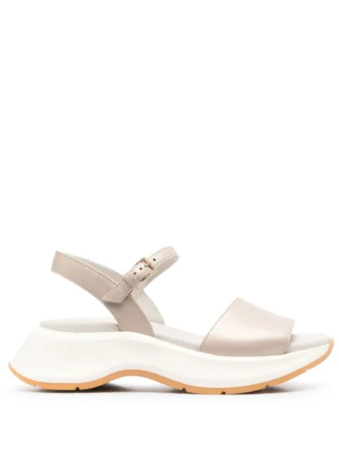 Hogan open-toe leather sandals