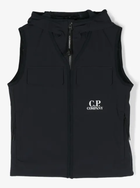 C.P. Company Kids Gilet con cappuccio