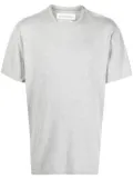 extreme cashmere short-sleeve knitted top - Grey