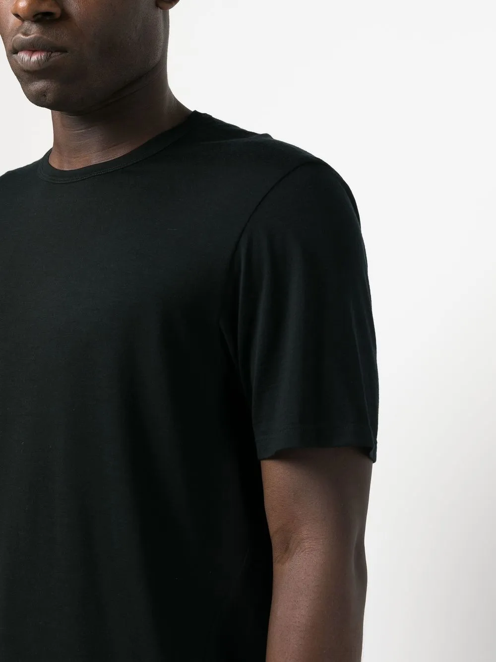 Plain Wool-Blend T-Shirt