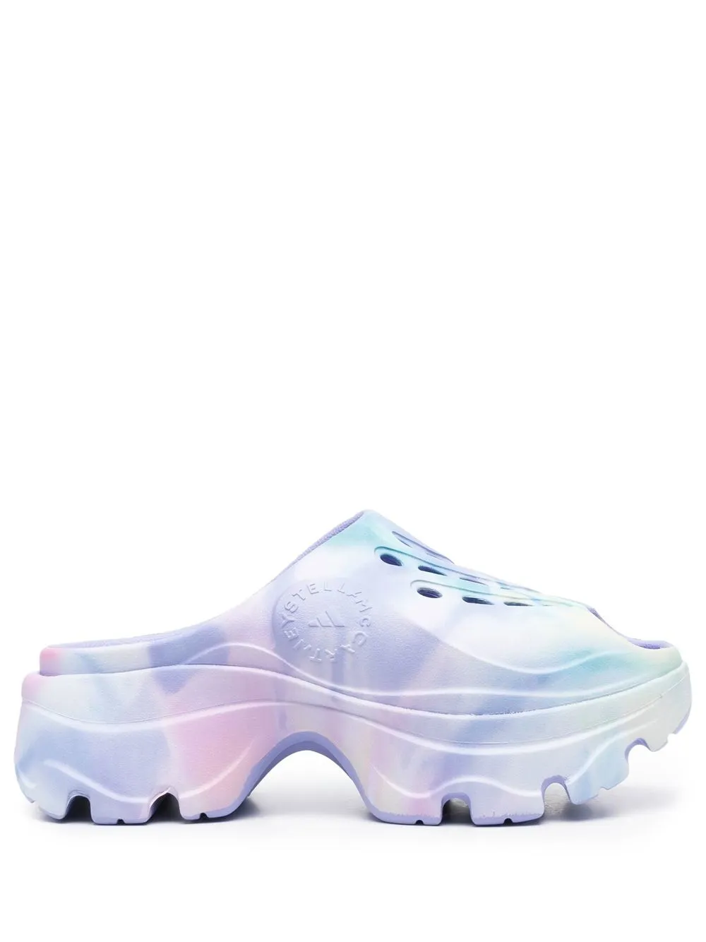 

adidas by Stella McCartney peep-toe sandals - Purple