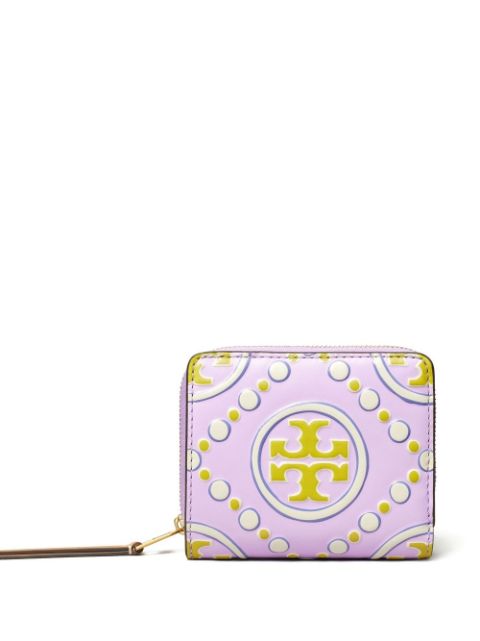 Tory Burch embossed-monogram bi-fold wallet Women