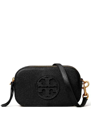 Tory Burch Miller Mini Crossbody Bag | Black | FARFETCH