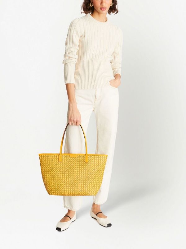 Tory Burch Ever-ready Tote Bag In White