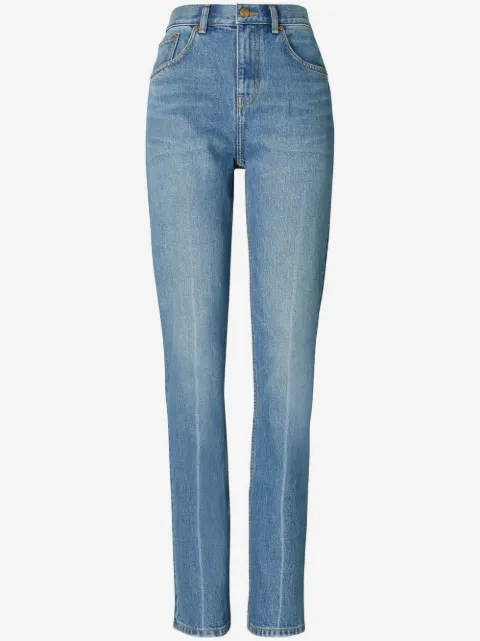 Tory Burch vaqueros rectos de talle medio