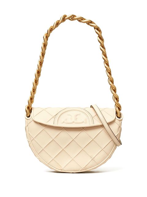 Tory Burch Mini Fleming Crescent Tasche