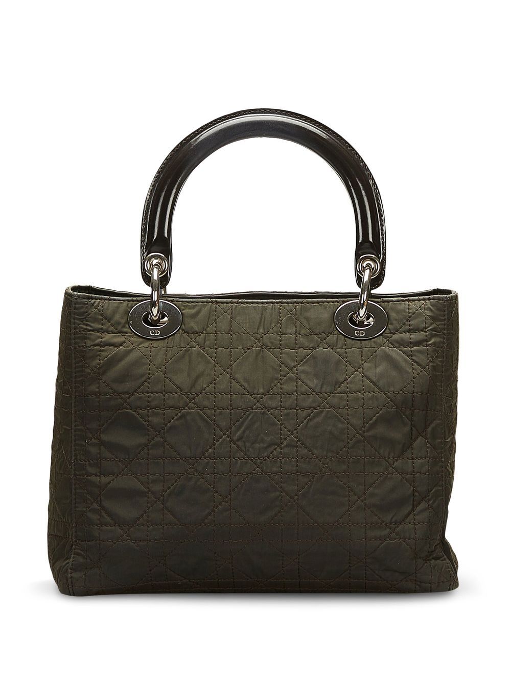 Christian Dior Pre-owned Lady Dior Cannage tas - Zwart