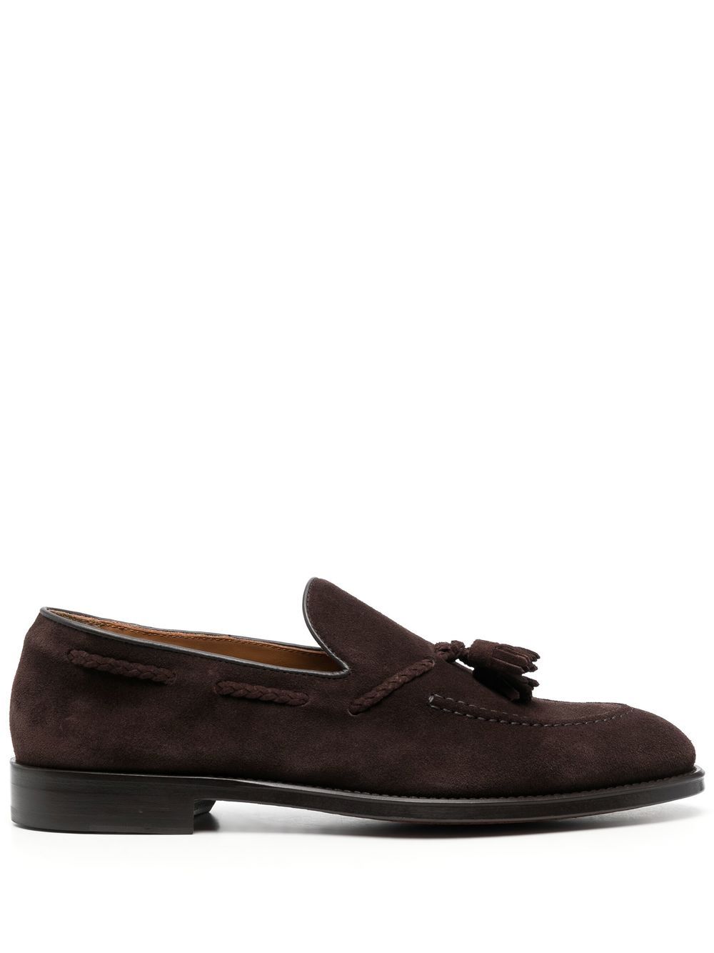 Doucal's tassel-detail Suede Loafers - Farfetch