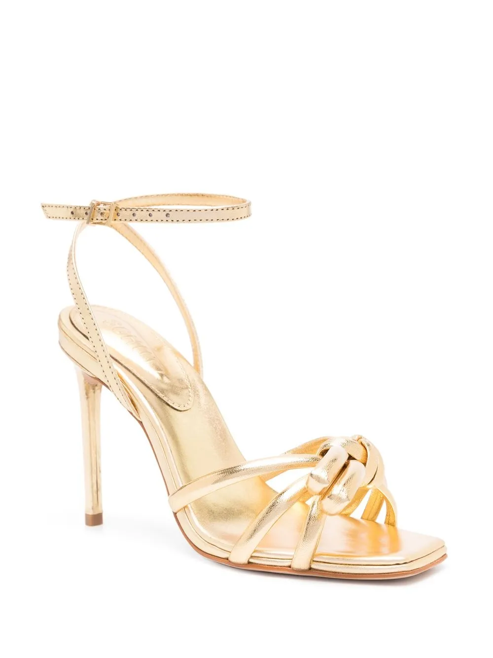 Schutz Leren sandalen - Goud