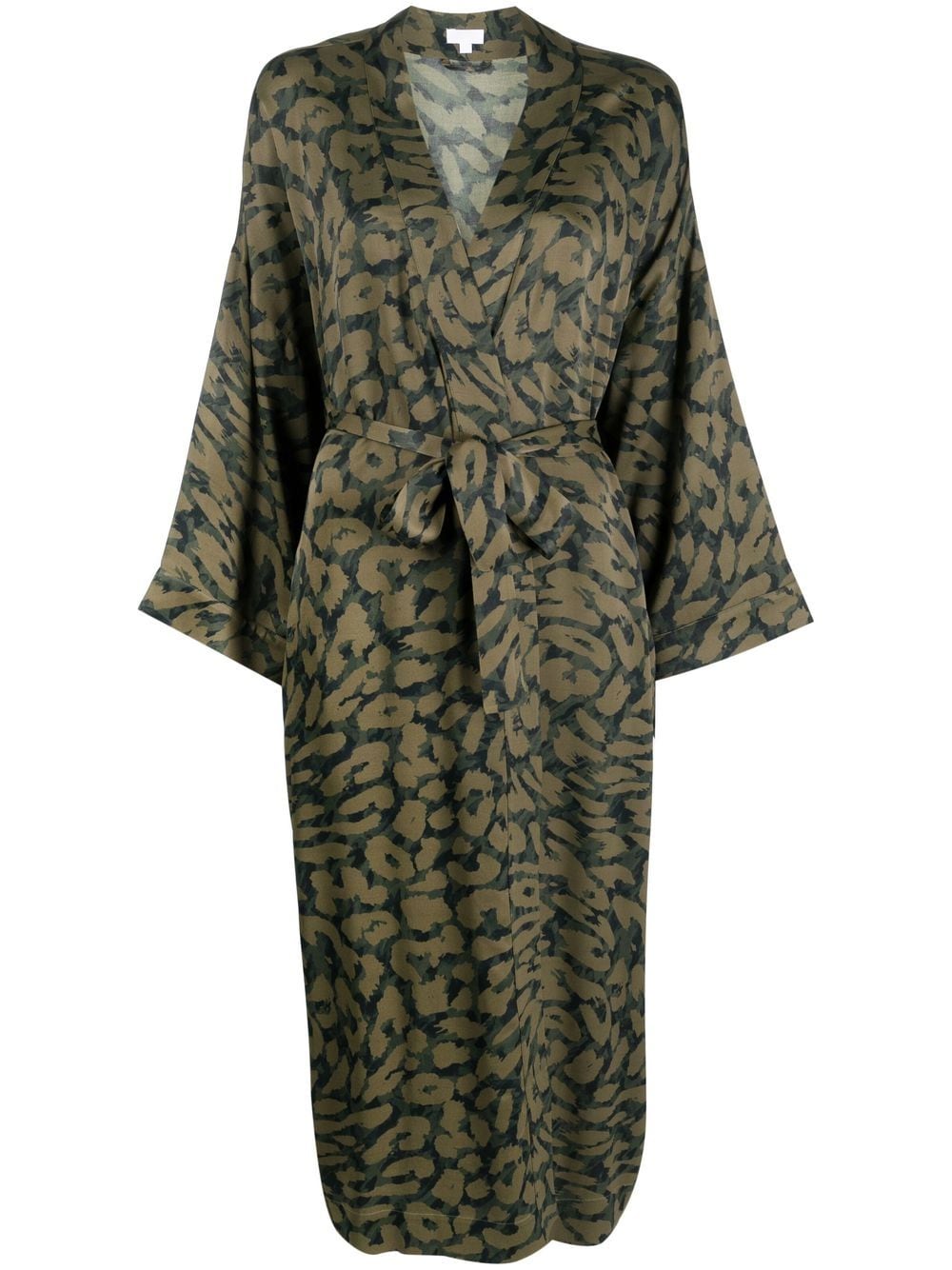 Lala Berlin leopard print wrap dress