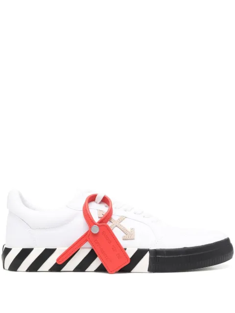 Off-White baskets Vulcanized Outlined en cuir