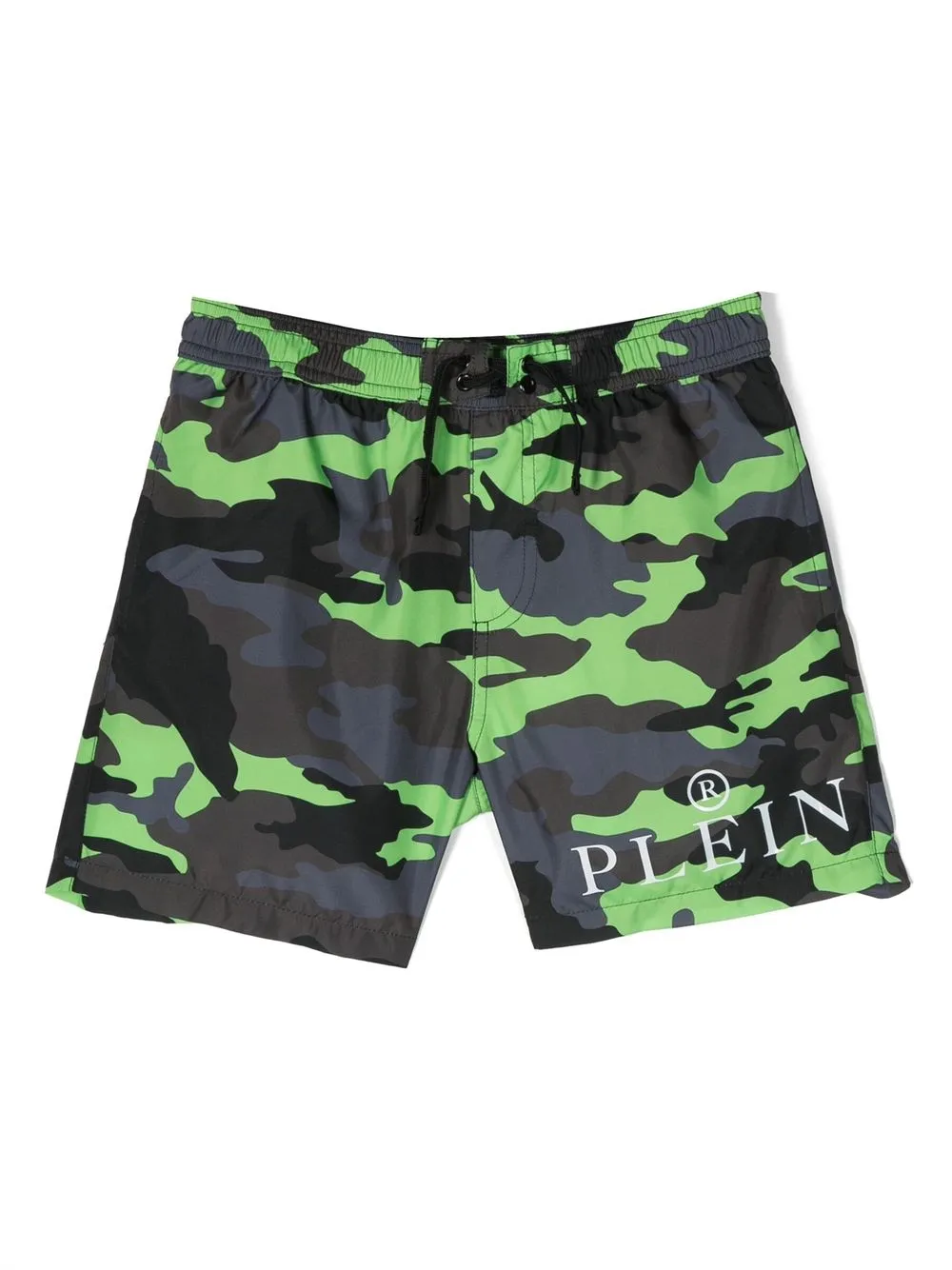 

Philipp Plein Junior graphic-print shorts - Verde