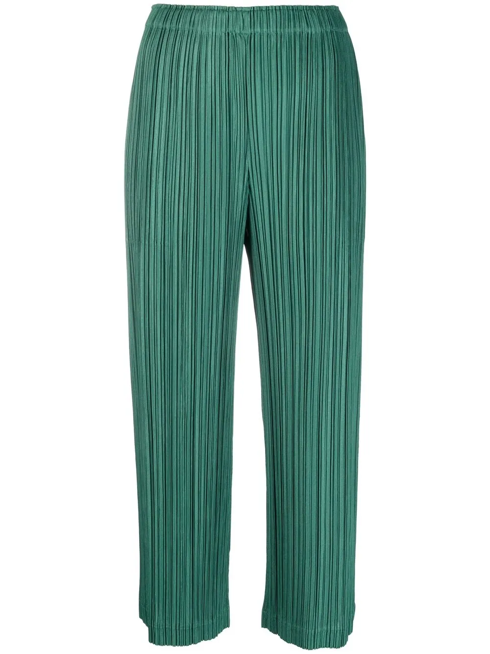 ISSEY MIYAKE FULLY-PLEATED CROPPED TROUSERS