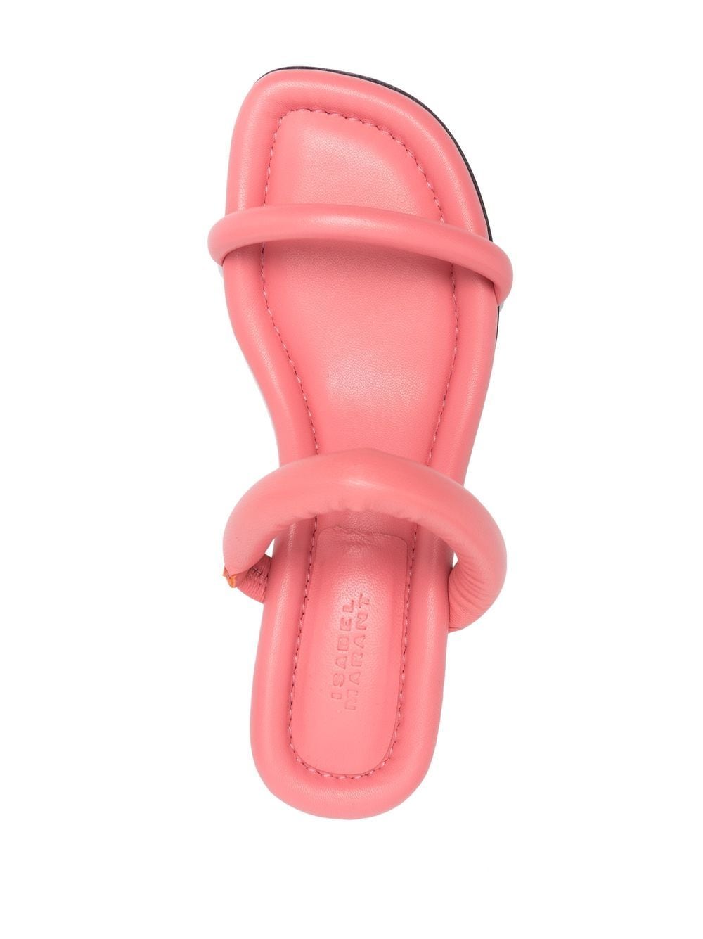 Shop Isabel Marant Raree Leather Sandals In Rosa