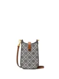 Tory Burch T Monogram phone crossbody bag - Blue