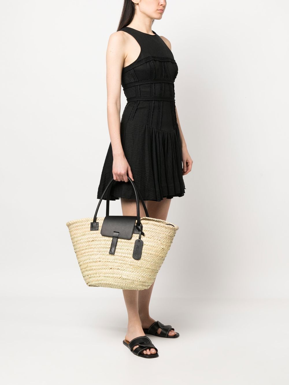 Catarzi woven-wicker Design Bucket Bag - Farfetch