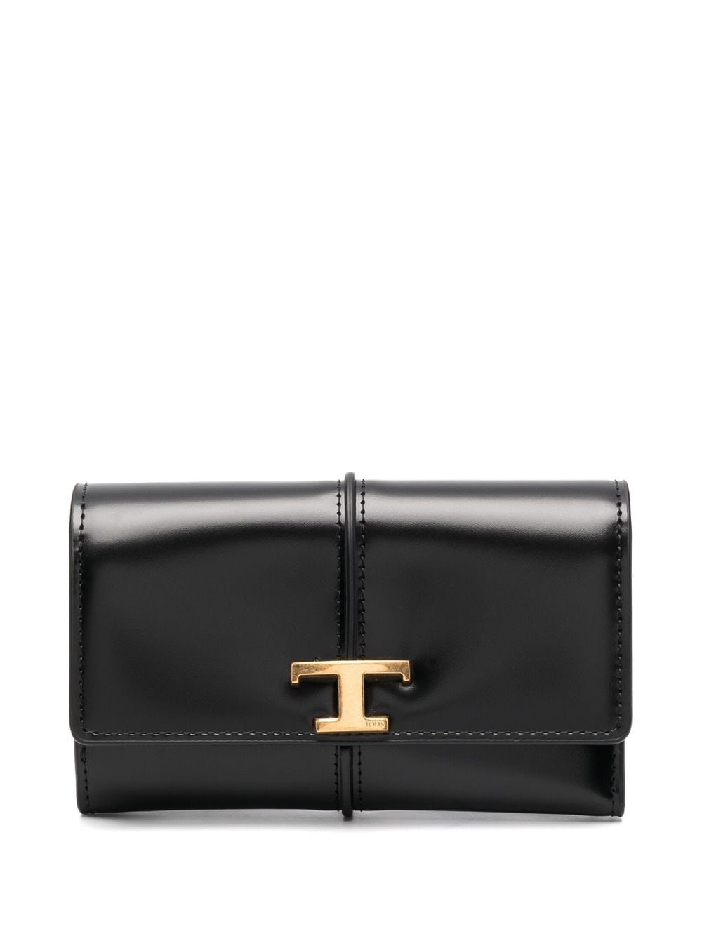 Tod’s T Timeless leather wallet – Black