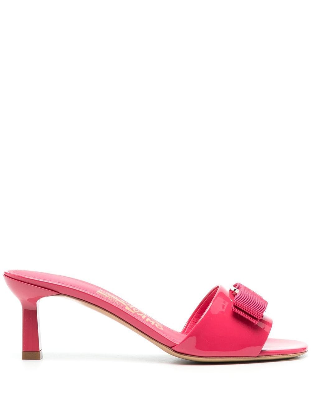 

Ferragamo Viva Bow 60mm mules - Pink