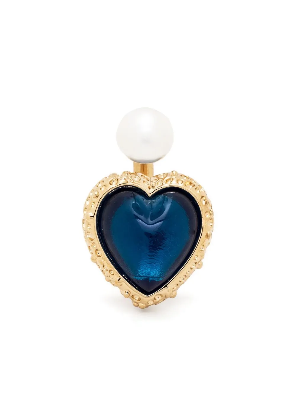 Saf Safu Miss Limelight Earring In Gold