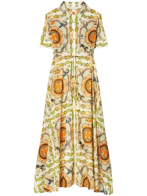 Tory Burch Hemdkleid mit grafischem Print