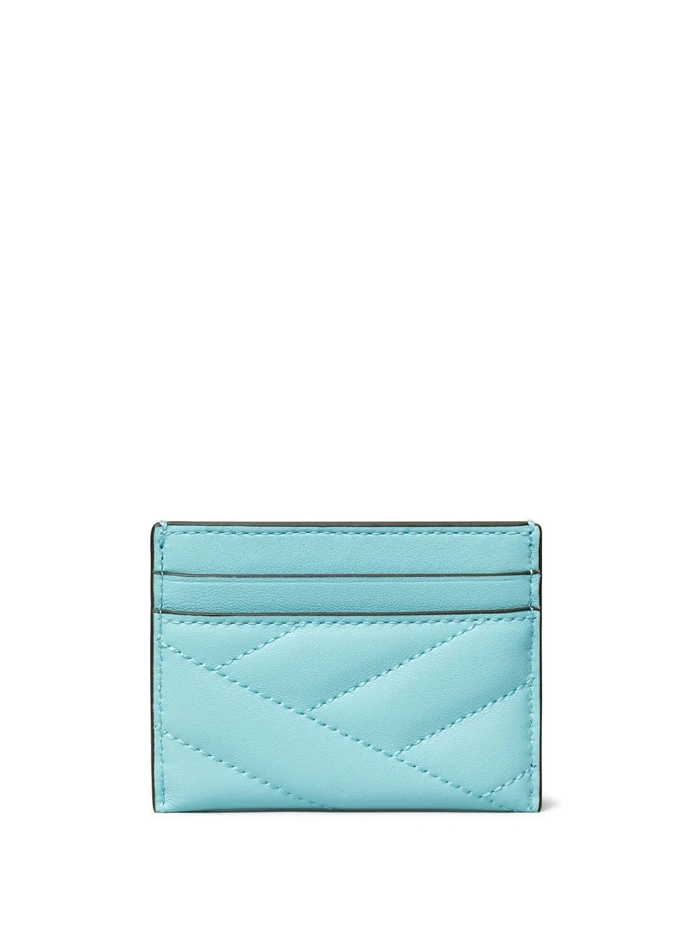 Tory Burch Pasjeshouder met chevronstreep - Blauw